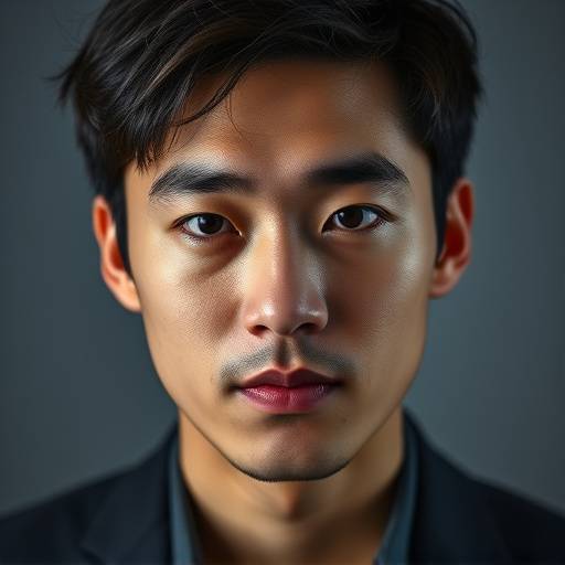 Headshot of Daniel Kim, a creative commercial and product photographer at Capture the Moment Photography, looking professional and focused.